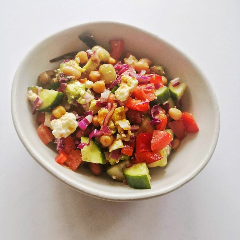Four Bean Salsa Salad | Recipe