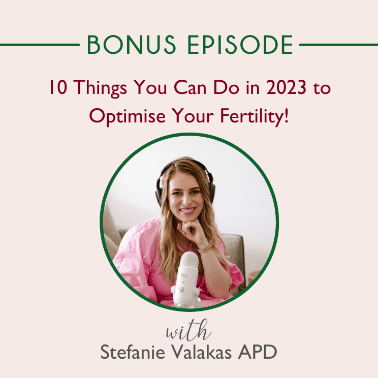 Fertility Friendly Food Podcast